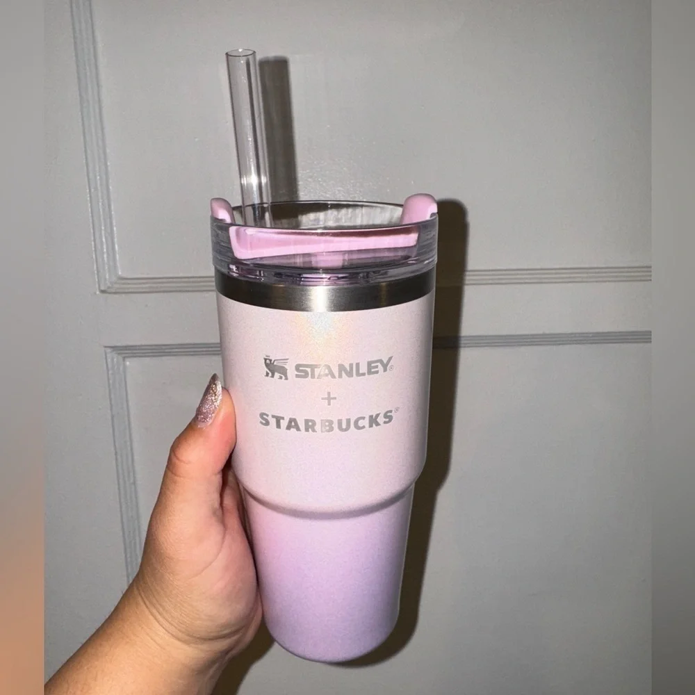 Starbucks Stanley Sakura Iridescent Tumbler Japan